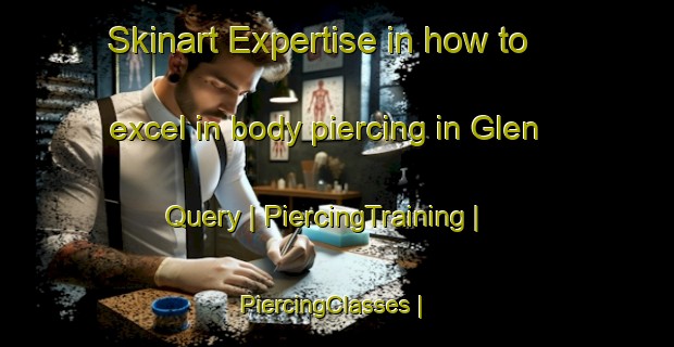 Skinart Expertise in how to excel in body piercing in Glen Query | PiercingTraining | PiercingClasses | SkinartTraining-United States
